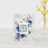 Hooglied 3:4 Ik heb gevonden wie mijn ziel bemint Kaart (Gele Bloem)