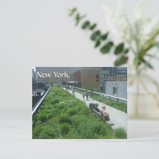 hooglijn briefkaart (Staand voorkant)