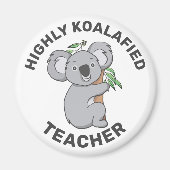 Hoogly Koalafied Koala - Gekwalificeerd Magneet (Voorkant)