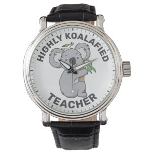 Hoogly Koalafied Koala - Gekwalificeerde leraar Horloge