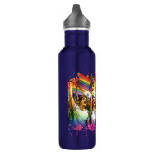 hoogmoed | LGBTQIA + mensen en vlaggen Waterfles (Links)