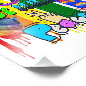 hoogmoed | Verspreid Liefde Niet Haat Foto Afdruk (Hoek)