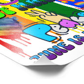 hoogmoed | Verspreid Liefde Niet Haat Foto Afdruk (Hoek)