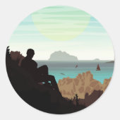 Hoogoosterse Ronde Sticker (Voorkant)