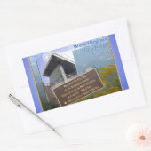 HOOGPUNT WEST VIRGINIA SPRUCE KNOB RECHTHOEKIGE STICKER (Envelop)