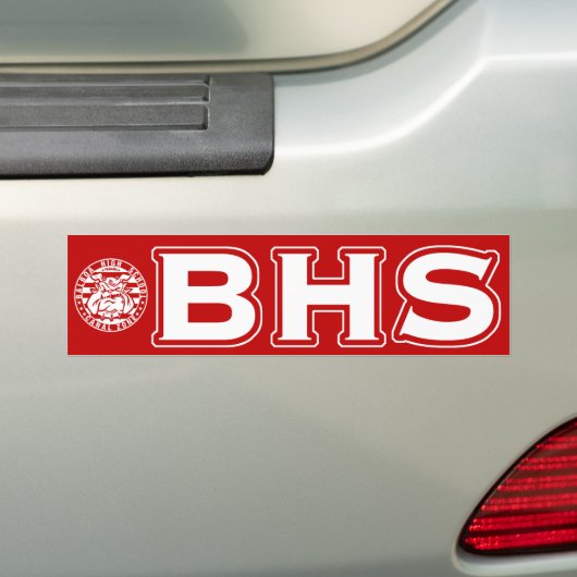 Hoogschool Balboa (BHS) Bumpersticker (Op auto)