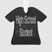 Hoogschoolse studieextraordinaire ornament (achterkant)