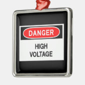 hoogspanning metalen ornament (Links)