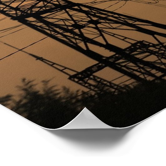 Hoogspanning Poster (Hoek)