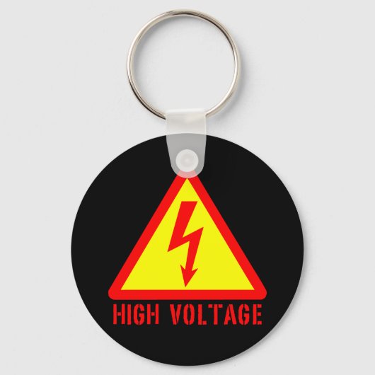 Hoogspanning Sleutelhanger (Voorkant)
