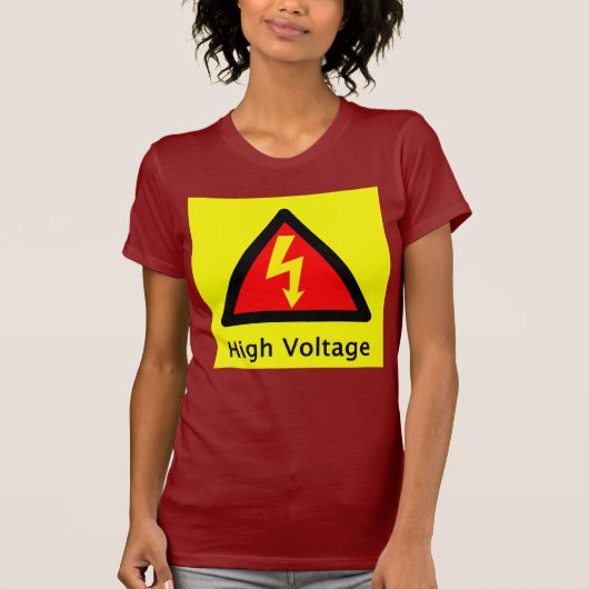Hoogspanning T-shirt (Voorkant)