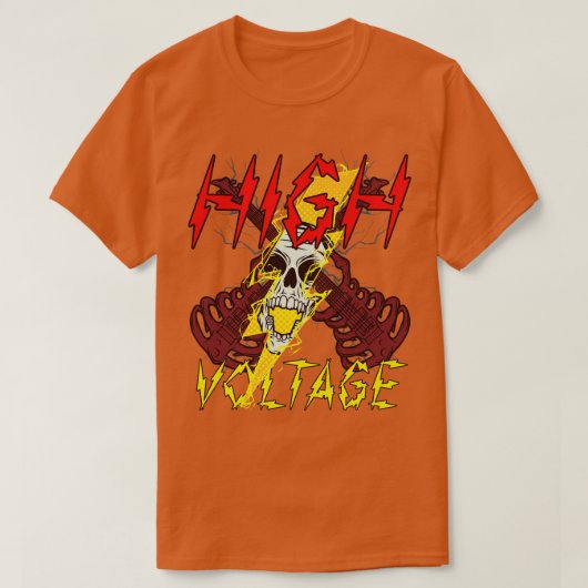 Hoogspanning T-shirt (Design voorkant)