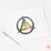 Hoogspannings hete staven stickers (Envelop)