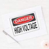 Hoogspannings stickers (Envelop)