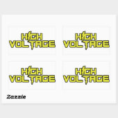 Hoogspannings Stickers (Vel)