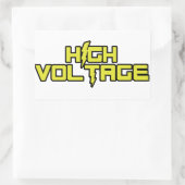 Hoogspannings Stickers (Tas)