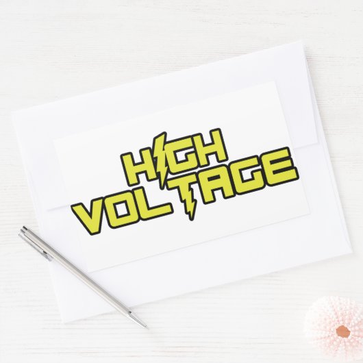 Hoogspannings Stickers (Envelop)