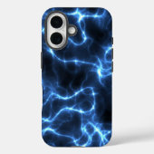 Hoogspanningsblauw | Abstracte telefoonkwestie Case-Mate iPhone Case (Achterkant)