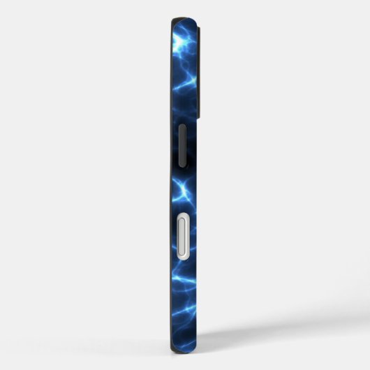 Hoogspanningsblauw | Abstracte telefoonkwestie Case-Mate iPhone Case (Achterkant / Rechts)