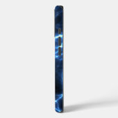 Hoogspanningsblauw | Abstracte telefoonkwestie Case-Mate iPhone Case (Achterkant / Links)