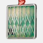  hoogspanningspoort metalen ornament (Links)