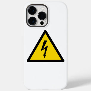 Hoogspanningsteken Elektrisch symbool Waarschuwing Case-Mate iPhone 14 Pro Max Hoesje