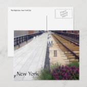 hoogspoorrails briefkaart (Voorkant / Achterkant)