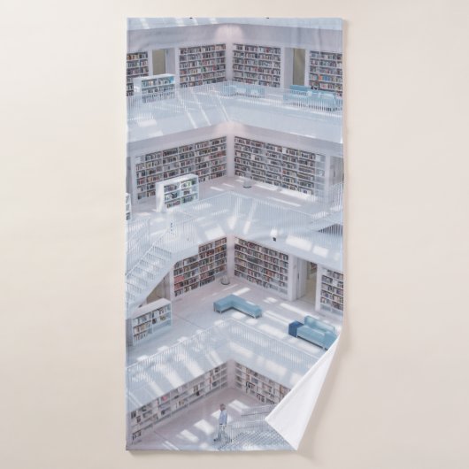 HOOGSPRAAK VAN DE BIBLIOTHEEK BADHANDDOEK (Badhanddoek)