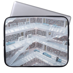 HOOGSPRAAK VAN DE BIBLIOTHEEK LAPTOP SLEEVE