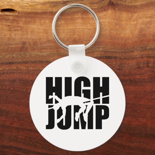 Hoogspringen Sleutelhanger (Voorkant)