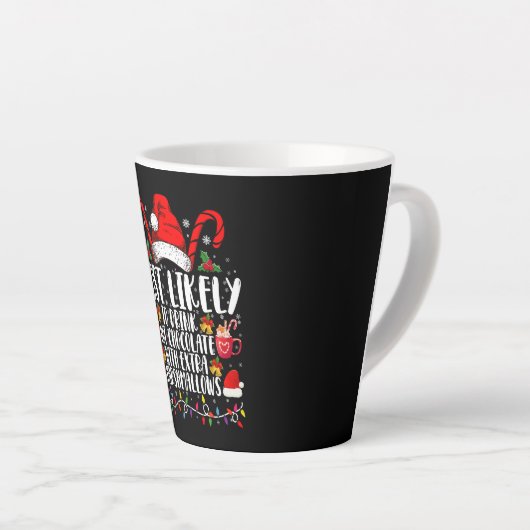 Hoogst waarschijnlijk Drink hete chocolade marshma Latte Mok (Rechterhoek)