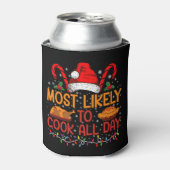 Hoogst waarschijnlijk om de hele dag Thanksgiving Blikjeskoeler (Blikje Voorkant)