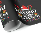 Hoogst waarschijnlijk om een zwerfhond Kerstmis me Cadeaupapier (Rol Hoek)