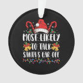 Hoogst waarschijnlijk om Kerstman's oor uit famili Ornament (voorkant)