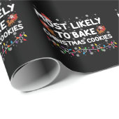 Hoogst waarschijnlijk om Kerstmiskoekjes te bakken Cadeaupapier (Rol Hoek)