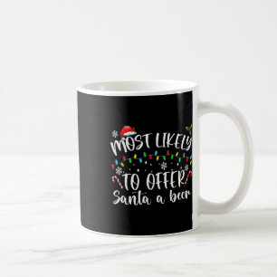 Hoogst waarschijnlijk om Santa een bierpret te bie Koffiemok