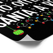 Hoogst waarschijnlijk om Santa een bierpret te bie Poster (Hoek)