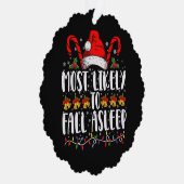 Hoogst waarschijnlijk om te Herfsten slaap kerst m Ornament Kaart (Rechts)