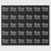 Hoogst waarschijnlijk om te praten Santas Ear Off  Cadeaupapier (Vlak)