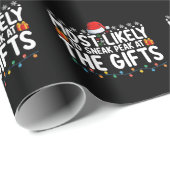 Hoogst waarschijnlijk om te sluipen tijdens de ker cadeaupapier (Rol Hoek)