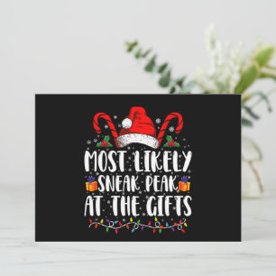 Hoogst waarschijnlijk om te sluipen tijdens de ker kaart