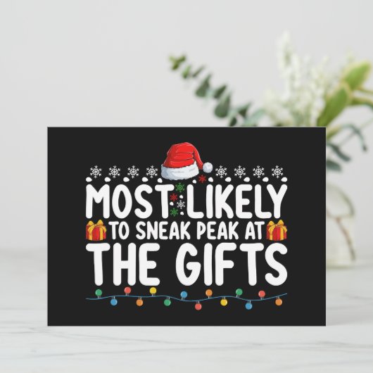 Hoogst waarschijnlijk om te sluipen tijdens de ker kaart (Staand voorkant)