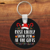 Hoogst waarschijnlijk om te sluipen tijdens de ker sleutelhanger (Voorkant)