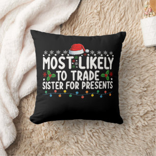 Hoogst waarschijnlijk om zuster voor Cadeaus Kerst Kussen