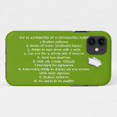 Hoogste 10 Attributen van een Psychiatrische verpl Case-Mate iPhone Case (Achterkant (horizontaal))