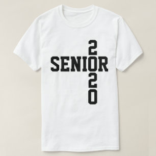 Hoogste 2020 zwarte-tekstklasse van 2020 t shirt