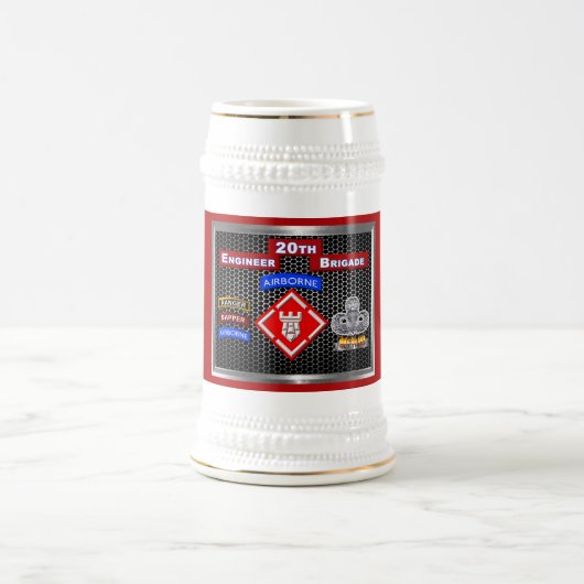 Hoogste 20e werktuigkundige brigade-in de lucht bierpul (Center)