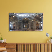 Hoogste Alter Saint Peter's Basilica de Baldacchin Canvas Afdruk (Insitu (Woonkamer))