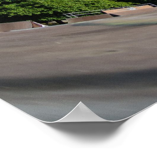 Hoogste BMX-sprong Poster (Hoek)