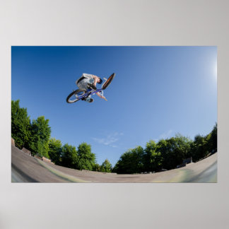 Hoogste BMX-sprong Poster